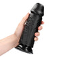 'RealRock Dildo Extra Dik 20,3 cm - Zwart' - EroticToyzRealistische Dildo'sRealRock by Shots