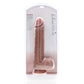 RealRock Extra Grote Dildo met Ballen 35,5 cm - Tan - EroticToyzRealistische Dildo'sRealRock by Shots