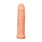 'RealRock Penis Sheath 16 cm - Realistische Textuur - Transparant' - EroticToyzPenis SleeveRealRock by Shots