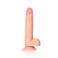 Realistische Dildo Met Ballen En Zuignap - 20,5 cm - Pleasureplay Realistische Dildo'sRealRock by Shots