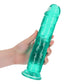 Realistische Dildo Met Zuignap - 23 cm Transparant - Pleasureplay Realistische Dildo'sRealRock by Shots