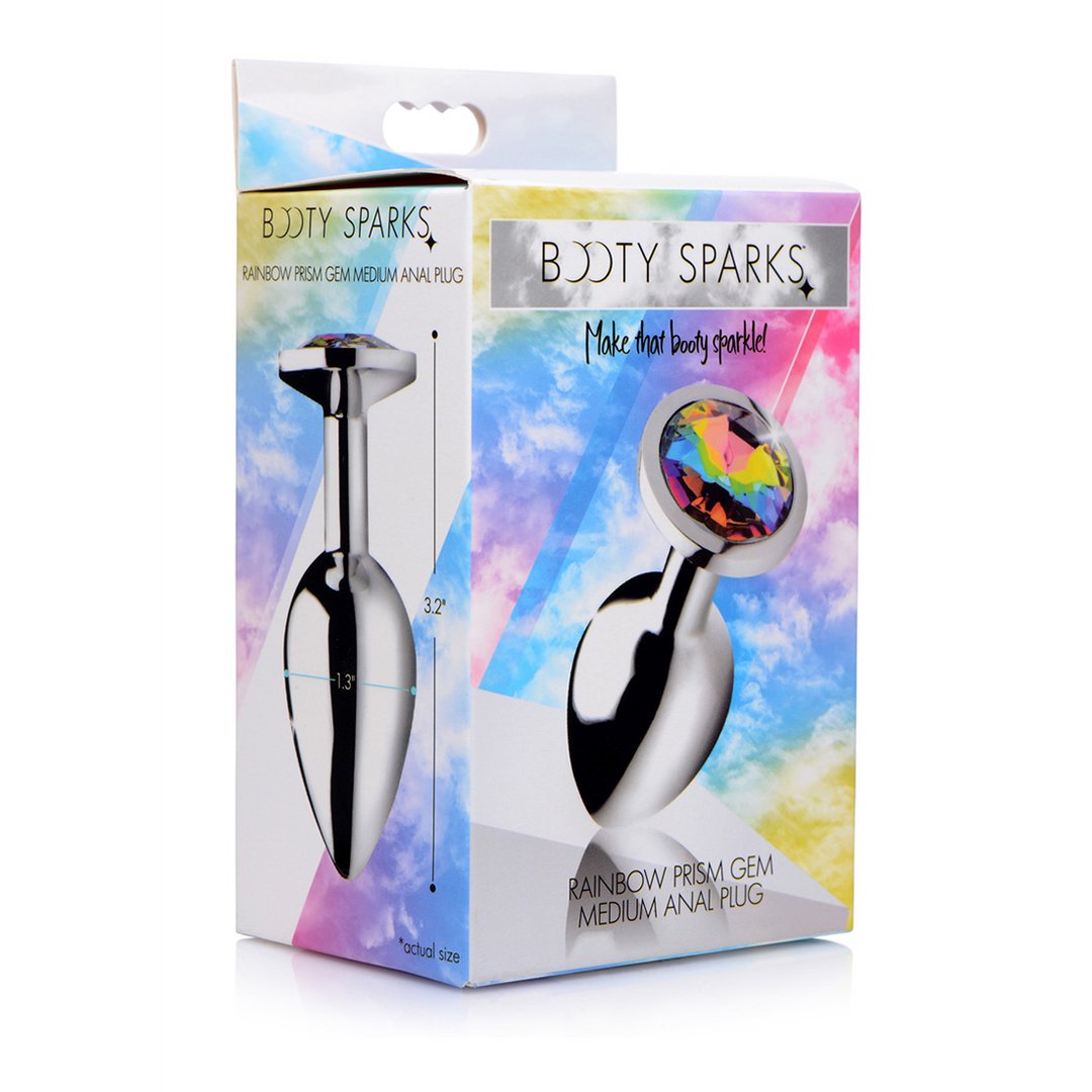 Regenboogprisma - Anale Plug - Medium - EroticToyzProducten,Toys,Anaal Toys,Buttplugs Anale Dildo's,Buttplugs Anale Dildo's Niet Vibrerend,,GeslachtsneutraalXR Brands