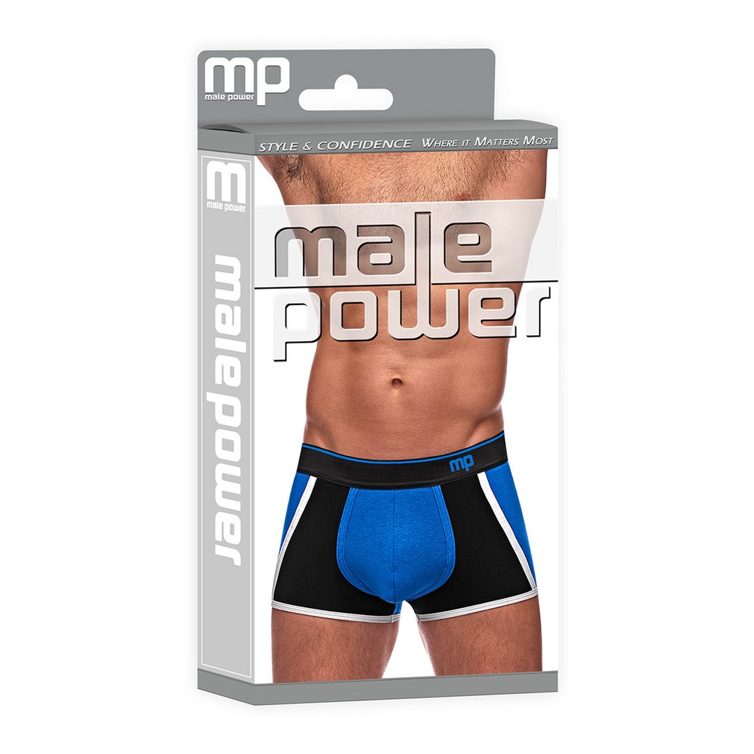 Retro Sport - Comfortabele Panel Korte Broek - Maat L - EroticToyzProducten,Lingerie,Lingerie voor Hem,Boxershorts,Outlet,,MannelijkMale Power