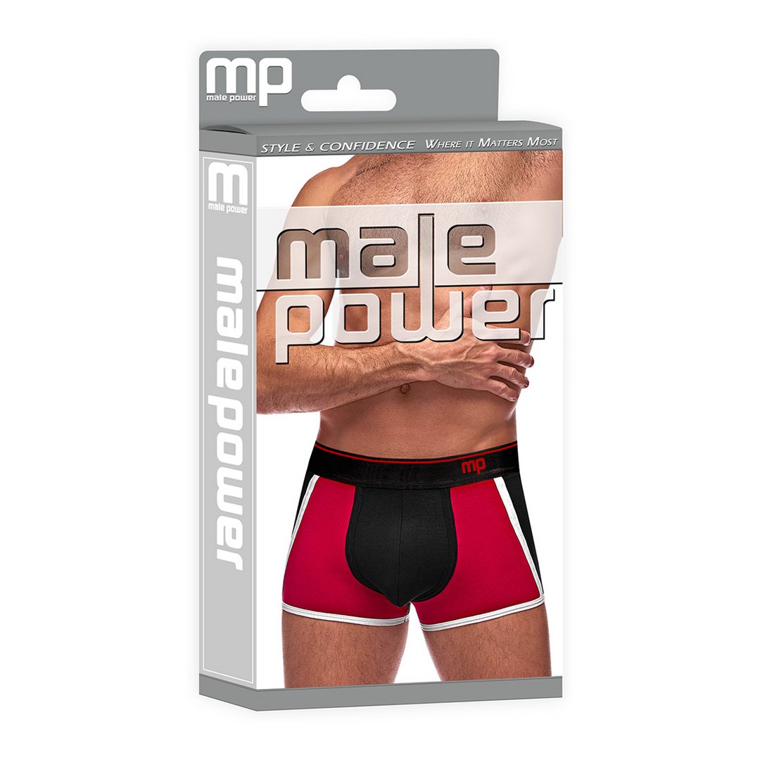 Retro Sport - Comfortabele Panel Short - S - EroticToyzProducten,Lingerie,Lingerie voor Hem,Boxershorts,Outlet,,MannelijkMale Power