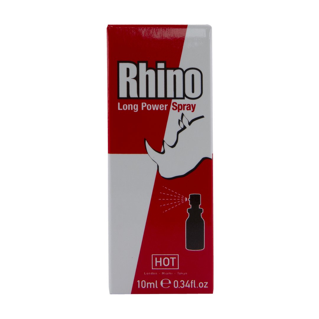 Rhino Long Power Stimulerende Spray 10 ml - Vertraagt Ejaculatie - EroticToyzVertragingsproductenHOT