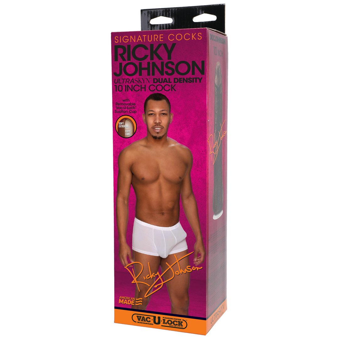 Ricky Johnson - Handgemaakte ULTRASKYN Dildo 25 cm - EroticToyzProducten,Toys,Dildos,Realistische Dildo's,Voorbinddildo's,Voorbinddildo's,,GeslachtsneutraalDoc Johnson