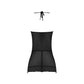 Romantisch Nachthemd en G - String Set - M - Zwart - EroticToyzProducten,Lingerie,Lingerie voor Haar,Jurkjes,,VrouwelijkMagic Silk