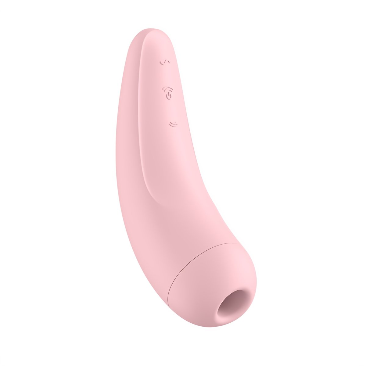 'Satisfyer Curvy 2Plus Air Pulse Stimulator met Vibratie - Roze' - EroticToyzAir PulseSatisfyer