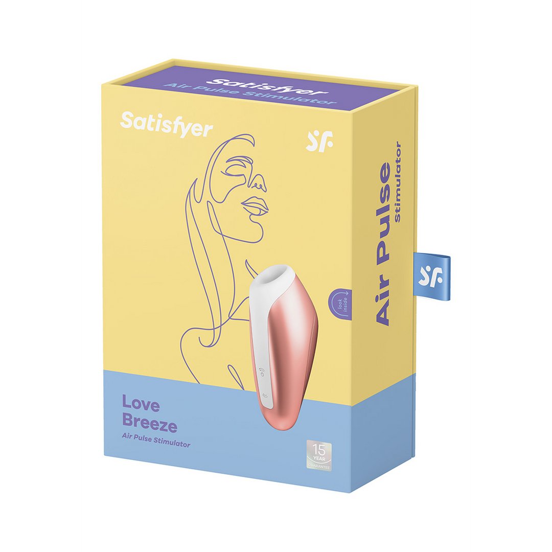 'Satisfyer Love Breeze Clitoris Stimulator - Koper' - EroticToyzAir PulseSatisfyer