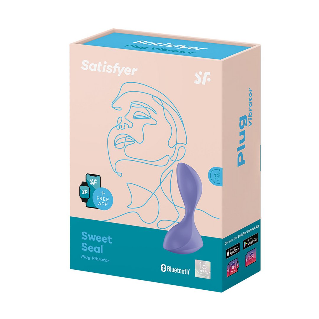 Satisfyer Sweet Seal - Vibrerende Butt Plug - EroticToyzProducten,Toys,Anaal Toys,Buttplugs Anale Dildo's,Buttplugs Anale Dildo's Vibrerend,,GeslachtsneutraalSatisfyer