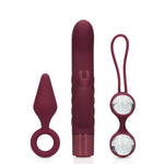 (S)explore Toy Kit for Her Dark Cherry - EroticToyzSets voor VrouwenLoveline by Shots