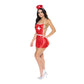 Sexuele Heling Jurkje - M - Rood - EroticToyzProducten,Lingerie,Rollenspel Kostuums,Kostuums,,VrouwelijkMagic Silk