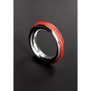 Shots Steel Cock Ring 1.6 mm - 40 mm - Zwart - EroticToyzCockringenSteel by Shots