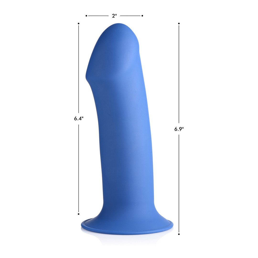 Silexpan Siliconen Dildo Met Zuignap - Blauw - EroticToyzRealistische Dildo'sXR Brands