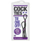 Siliconen Cockring Zwart - Pleasureplay CockringenDoc Johnson