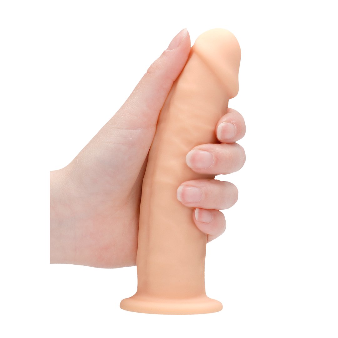 Silicone Dildo zonder Ballen met Zuignap - 15 cm - EroticToyzProducten,Toys,Dildos,Realistische Dildo's,,GeslachtsneutraalRealRock by Shots