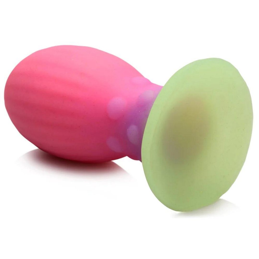 Siliconen Glow - In - The - Dark Ei - Roze - EroticToyzNiet - Fallische Dildo'sXR Brands