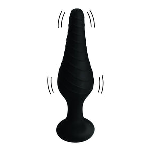 Siliconen Trillende Anale Plug met Afstandsbediening - EroticToyzProducten,Toys,Anaal Toys,Buttplugs Anale Dildo's,Buttplugs Anale Dildo's Vibrerend,,GeslachtsneutraalXR Brands