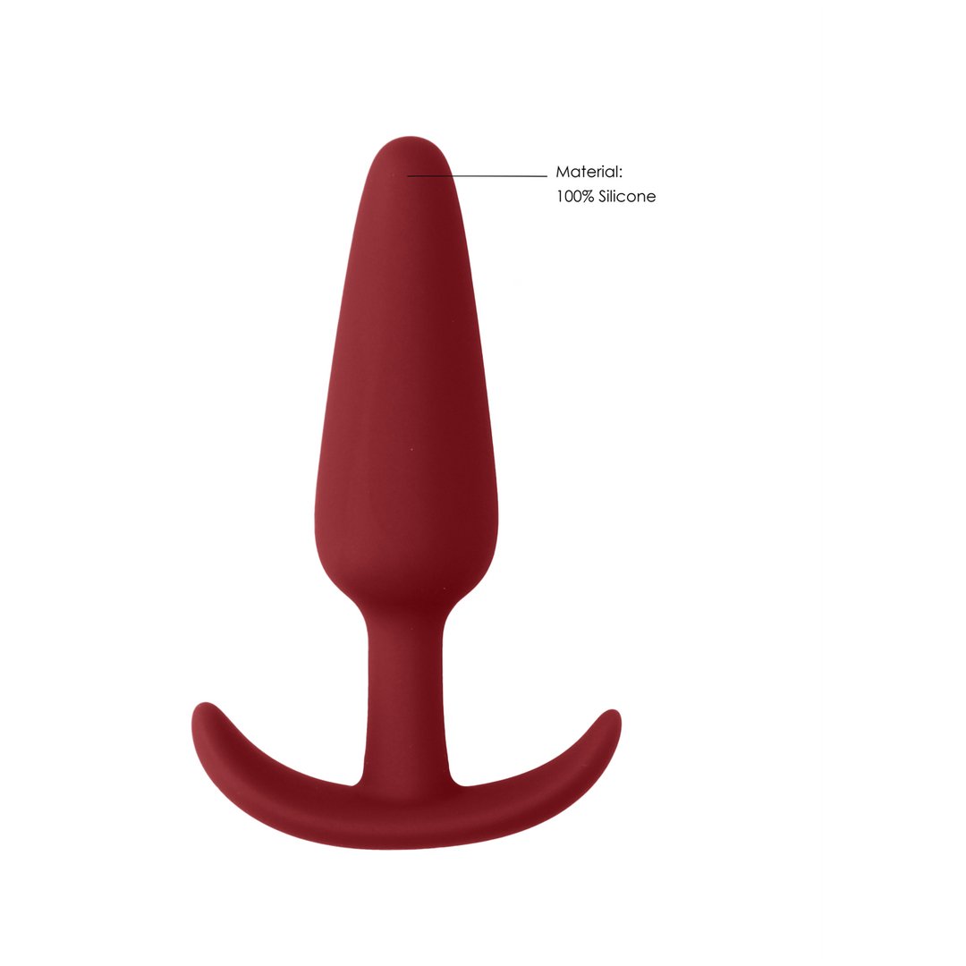 Slanke Beginner Anaalplug van Medische Siliconen - EroticToyzProducten,Toys,Anaal Toys,Buttplugs Anale Dildo's,Buttplugs Anale Dildo's Niet Vibrerend,,GeslachtsneutraalShots Toys by Shots