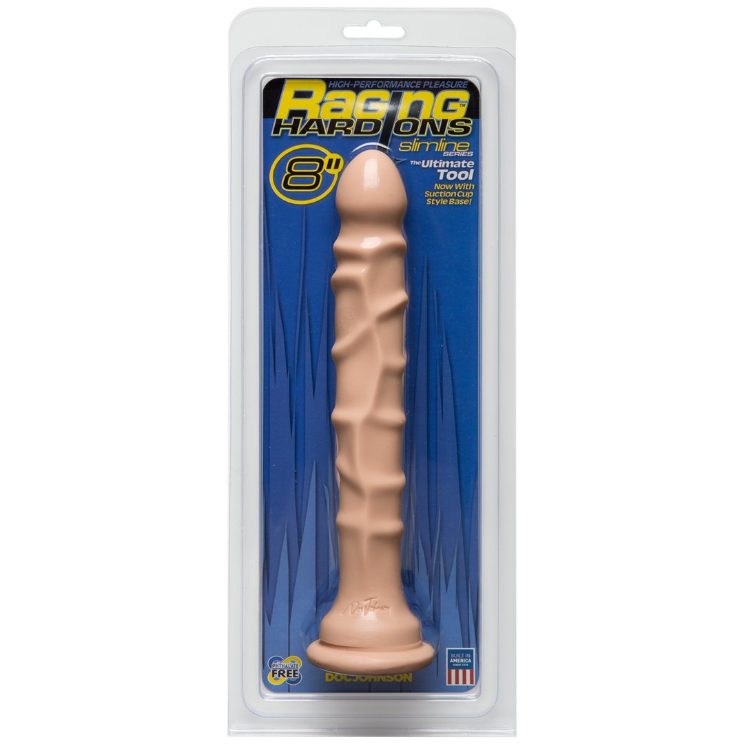 Slanke Dildo met Zuignap - 20 cm - Vanille - EroticToyzProducten,Toys,Dildos,Realistische Dildo's,,GeslachtsneutraalDoc Johnson