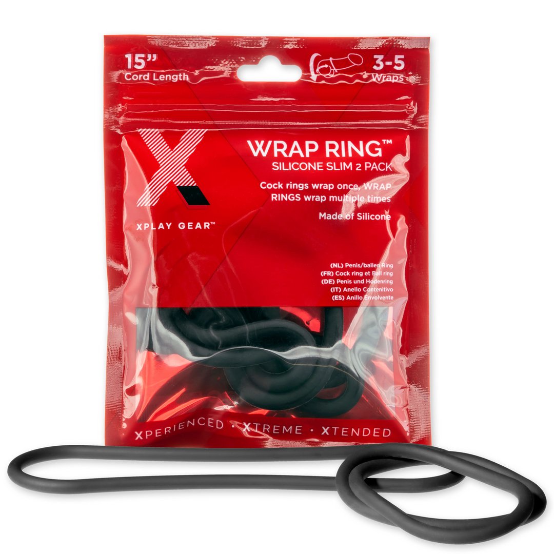 Slanke Siliconen Wrap Ring - Ball Strap - 38 cm - EroticToyzProducten,Toys,Toys voor Mannen,Cockringen,,MannelijkPerfectFitBrand