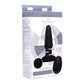 XR Brands Rimming Buttplug Zwart - Pleasureplay Buttplugs Anale Dildo's VibrerendXR Brands