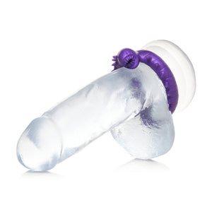 Slitherine Silicone Cock Ring Met Stekels - Paars - EroticToyzCockringenXR Brands