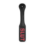 SLUT Discipline Paddle van Ouch - Leer Met Polsband - EroticToyzProducten,Toys,Fetish,Slaan en Plagen,Peddels,,Ouch! by Shots