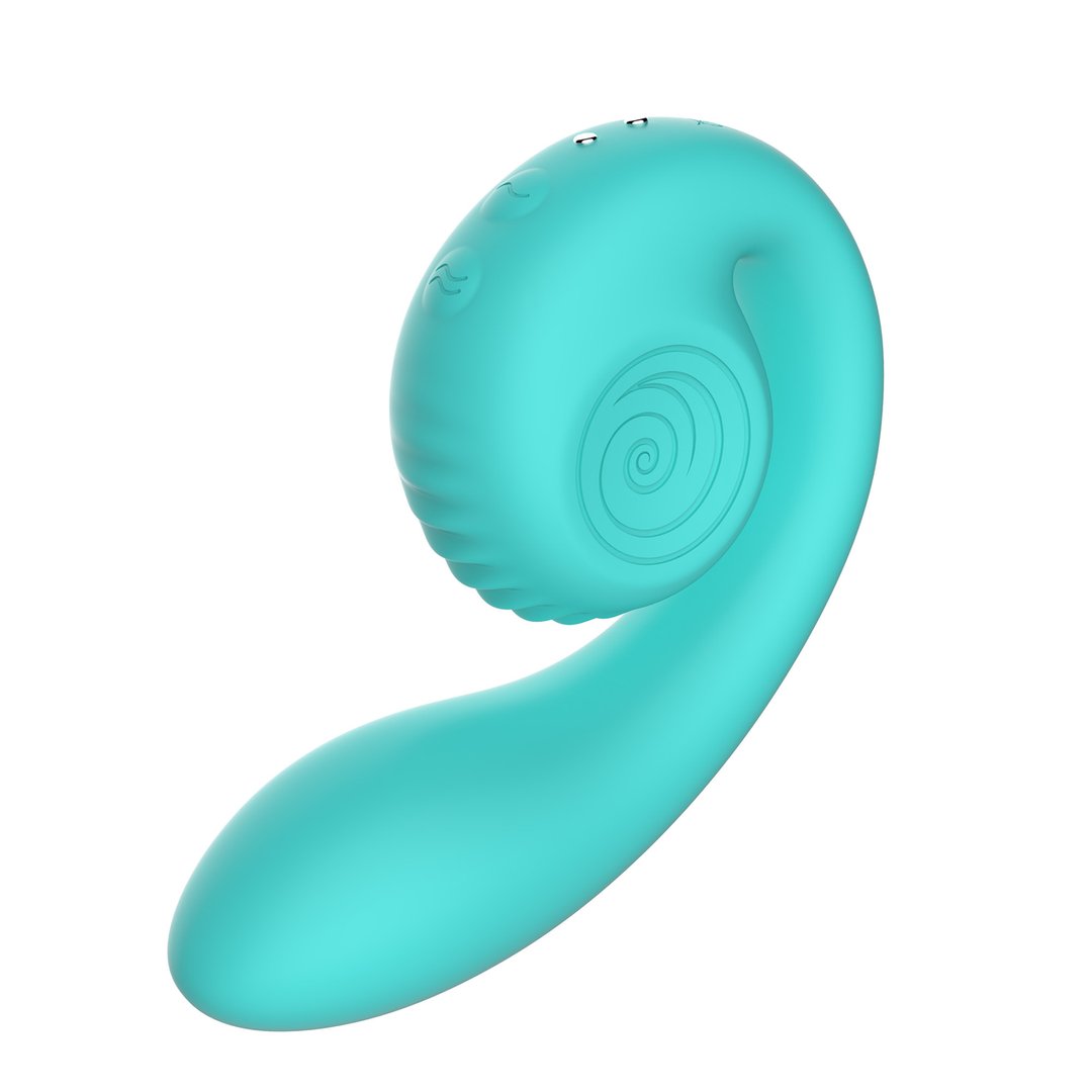 Snail Vibe - Gizi Rabbit Vibrator - Tiffany - EroticToyzProducten,Toys,Vibrators,G - Spot Vibrator,Luxe Vibrator,Nieuwe Producten,,VrouwelijkSnail Vibe