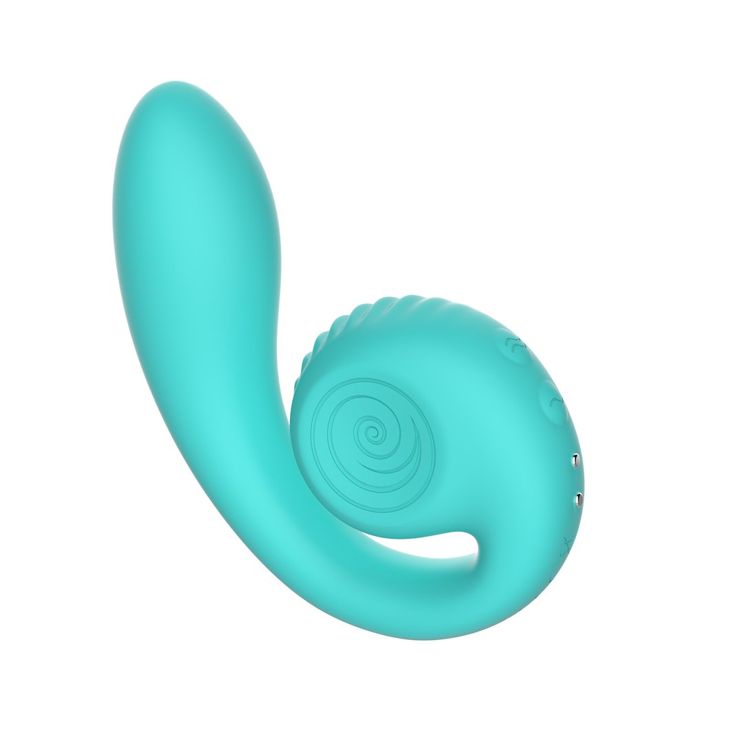 Snail Vibe - Gizi Rabbit Vibrator - Tiffany - EroticToyzProducten,Toys,Vibrators,G - Spot Vibrator,Luxe Vibrator,Nieuwe Producten,,VrouwelijkSnail Vibe