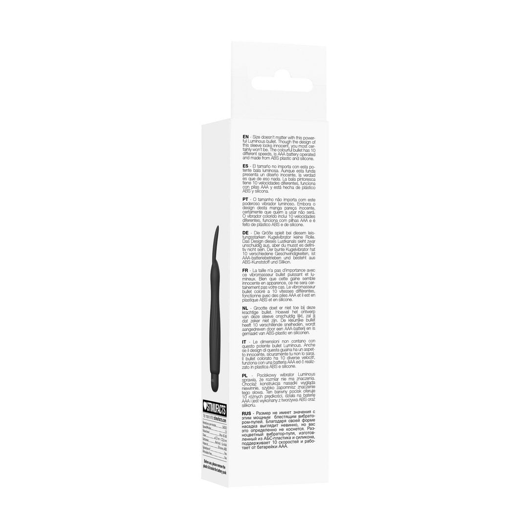 Silicone Rabbit Vibrator - 10 Snelheden - Pleasureplay Rabbit VibratorsLuminous by Shots