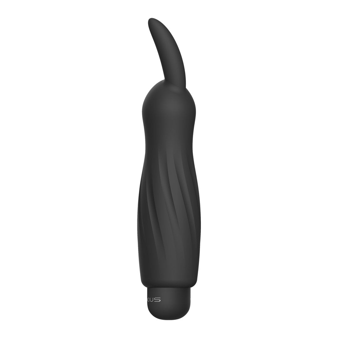 Silicone Rabbit Vibrator - 10 Snelheden - Pleasureplay Rabbit VibratorsLuminous by Shots