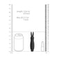 Silicone Rabbit Vibrator - 10 Snelheden - Pleasureplay Rabbit VibratorsLuminous by Shots