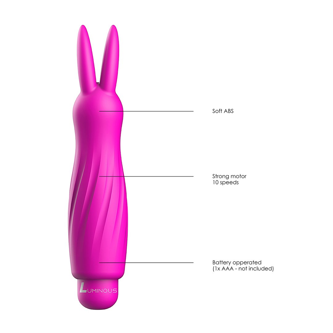 Sofia - Siliconen Rabbit Vibrator met 10 Snelheden - EroticToyzProducten,Toys,Vibrators,Kogel - en Minivibrators,Rabbit Vibrators,,VrouwelijkLuminous by Shots