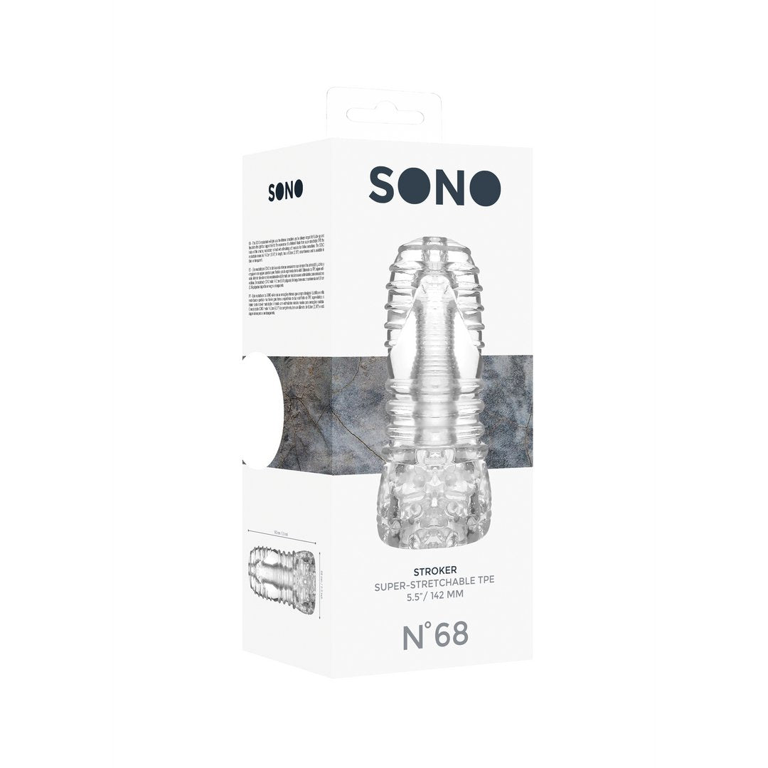 Sono Masturbator Transparant - Pleasureplay Handmatige MasturbatorSono by Shots