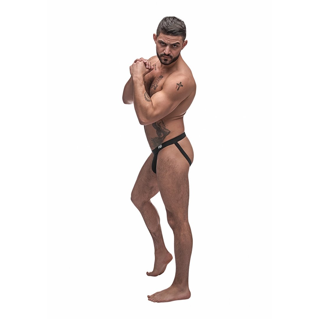 Sport Jockstrap - XL - Zwart - Comfortabel en Ondersteunend - EroticToyzProducten,Lingerie,Lingerie voor Hem,Jocks,,MannelijkMale Power