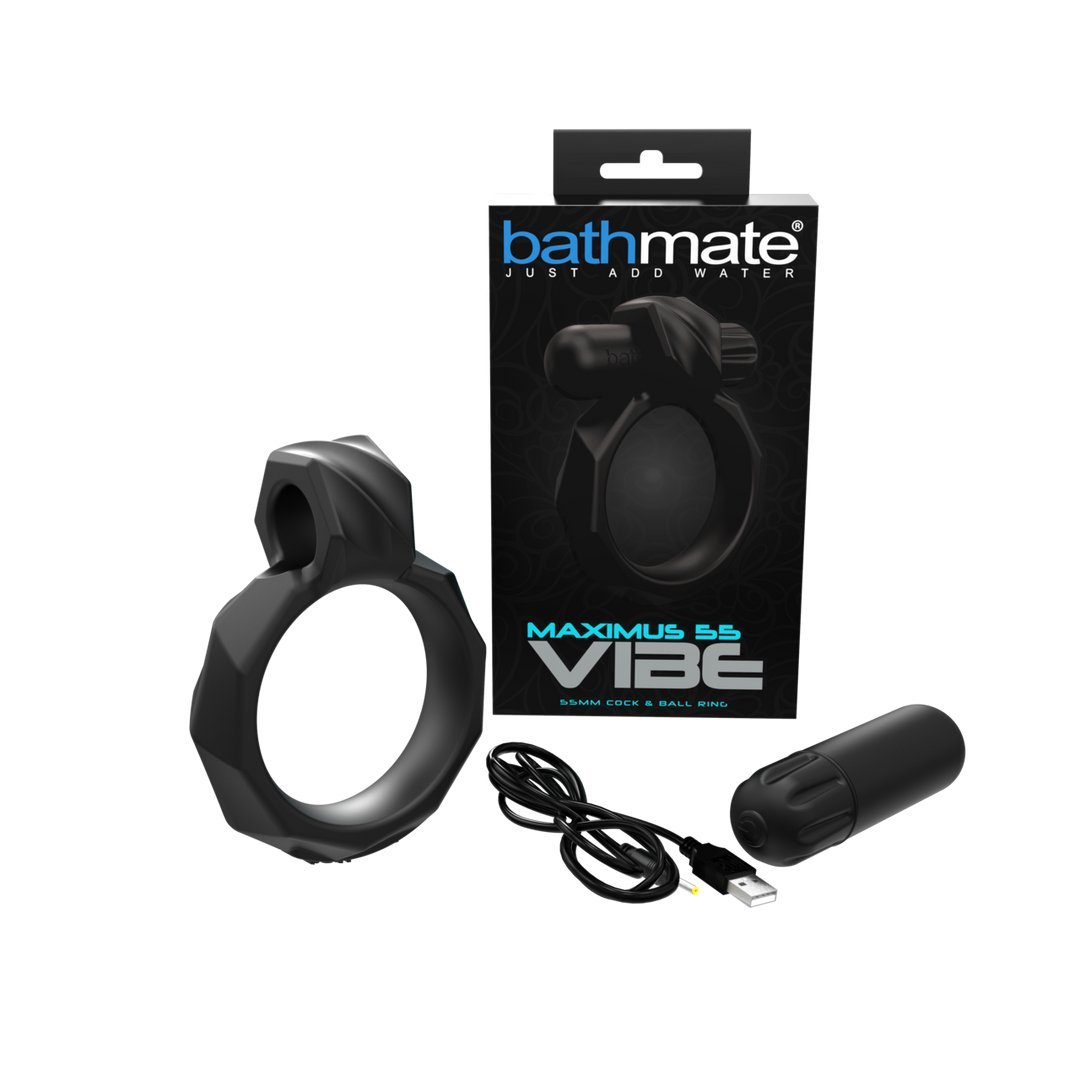 Sterke Vibe Ring voor Mannen - 5,5 cm - EroticToyzCockringenBathmate