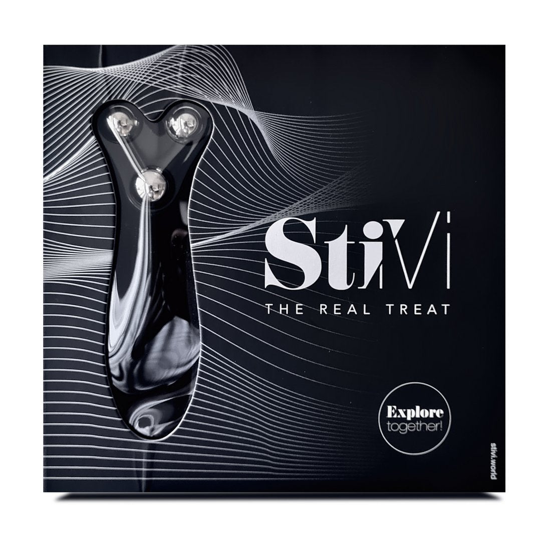 StiVi Koppel Vibrator met 3 Motoren - Zwart - EroticToyzDuo - VibratorsHOT