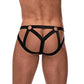 Strappy Ring Jockstrap - M - Zwart - Comfort en Stijl - EroticToyzProducten,Lingerie,Lingerie voor Hem,Jocks,,MannelijkMale Power