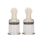 Suction Cup Tepelversterkers - Medium - Transparant - EroticToyzClit - en TepelzuigersOuch! by Shots