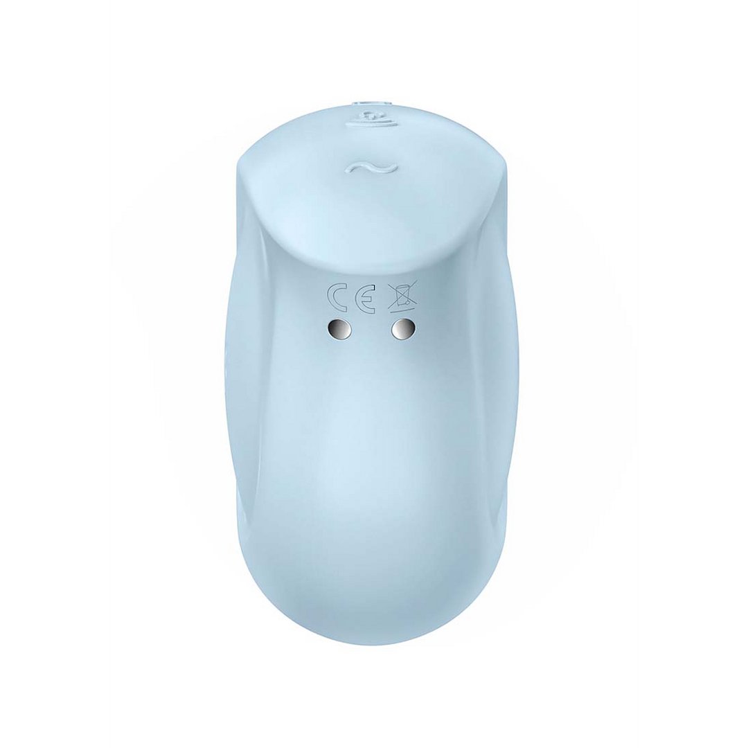 Luchtpuls Vibrator - Siliconen, Waterdicht, USB - oplaadbaar - Pleasureplay Air PulseSatisfyer