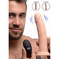 Swell Opblaasbare en Vibrerende Silicone Dildo 18 cm - Zwart - EroticToyzRealistische VibratorsXR Brands