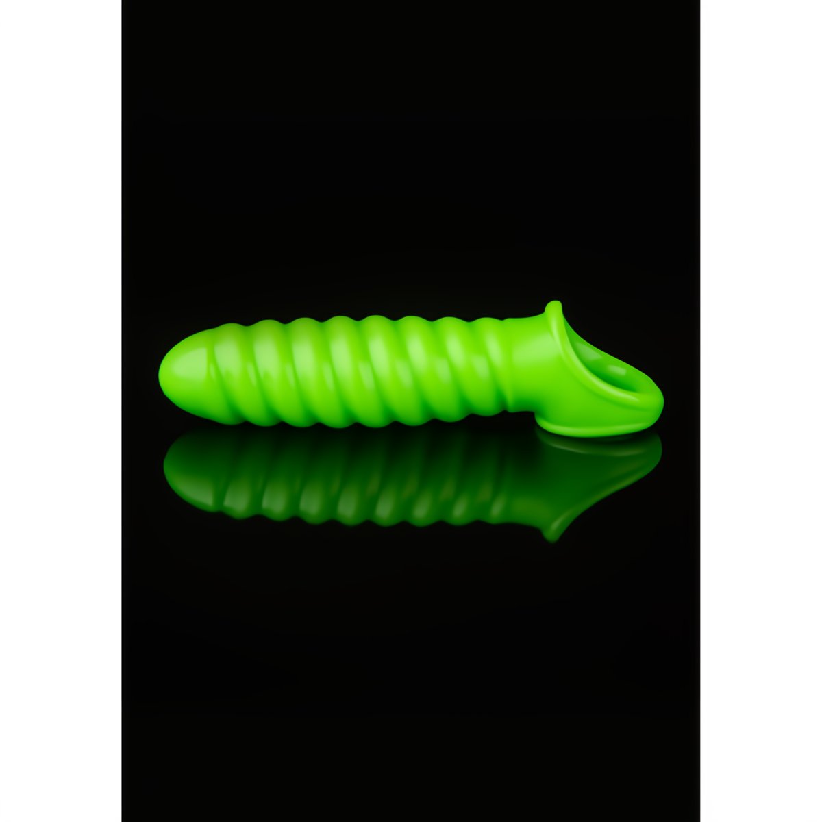 Swirl Stretchable Penis Sheath - Glow in the Dark - EroticToyzProducten,Toys,Toys voor Mannen,Penis Sleeve,,MannelijkOuch! by Shots