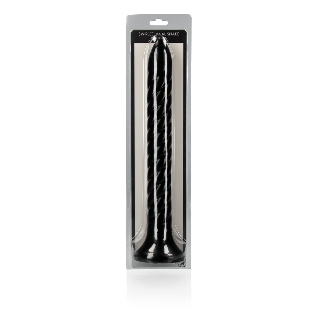 Swirled Anal Snake - 30 cm - EroticToyzProducten,Toys,Anaal Toys,Buttplugs Anale Dildo's,Buttplugs Anale Dildo's Niet Vibrerend,,GeslachtsneutraalOuch! by Shots