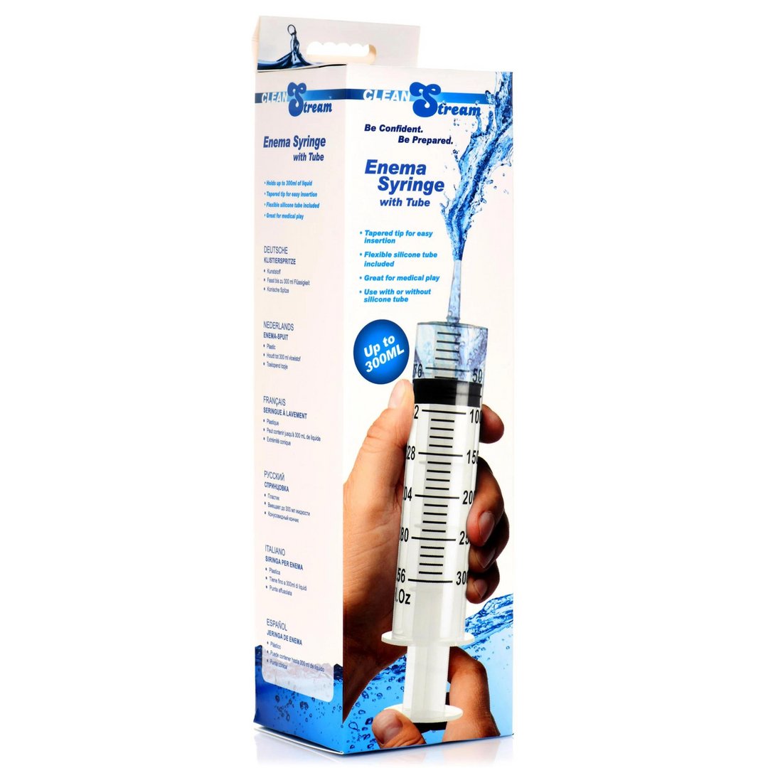 Syringe with Tube - 300 ml - EroticToyzProducten,Veilige Seks, Verzorging Hulp,HygiÃ«ne,Intieme Douche,,GeslachtsneutraalXR Brands