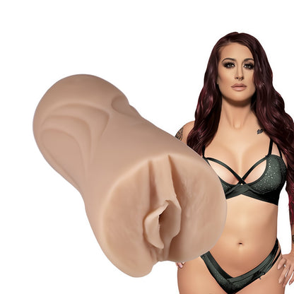Pocket Pussy Masturbator - Huidkleur ULTRASKYN - Pleasureplay Vagina MasturbatorDoc Johnson