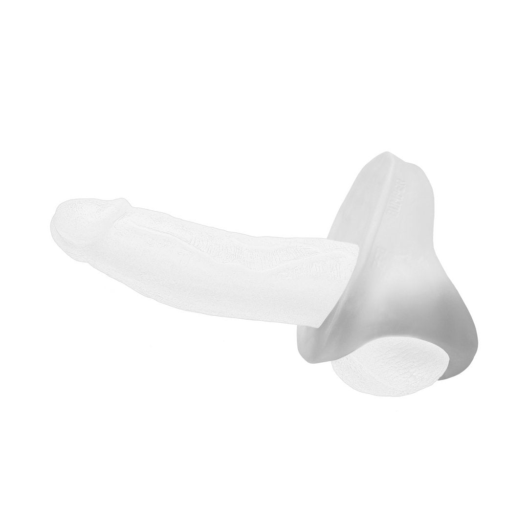 'The Bumper Stootdemper Dildo met Verstelbare Tailleband - Zwart' - EroticToyzBall StrapsPerfectFitBrand