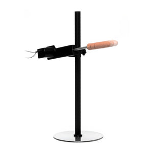 The Dicktator Extreme Verstelbare Sex Machine met TPE - Dildo - Zwart - EroticToyzSeksmachinesXR Brands