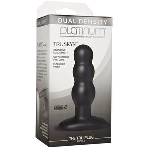 The Tru Plug - Ribbed Butt Plug - EroticToyzProducten,Toys,Anaal Toys,Buttplugs Anale Dildo's,Buttplugs Anale Dildo's Niet Vibrerend,,GeslachtsneutraalDoc Johnson