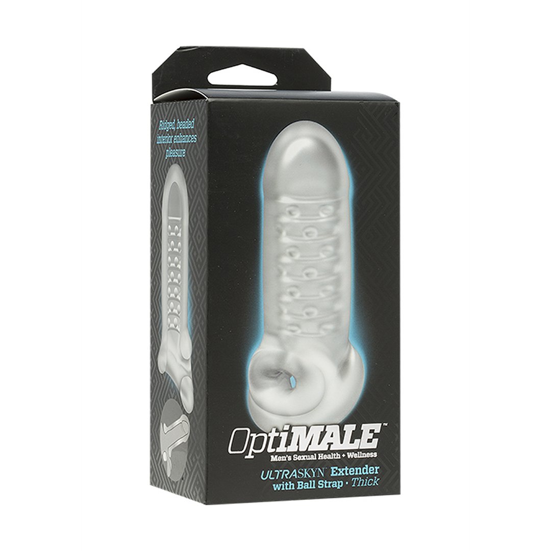 Thick Extension with Ball Strap - EroticToyzProducten,Toys,Toys voor Mannen,Penis Sleeve,,MannelijkDoc Johnson